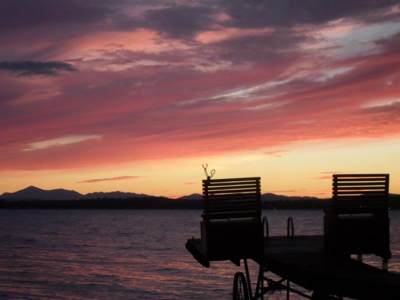 Sunset, Dock